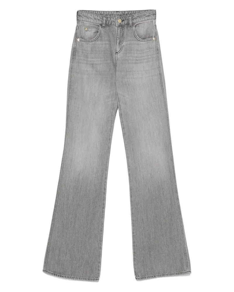 Emporio Armani Jeans mit weitem Bein - Grau Grau