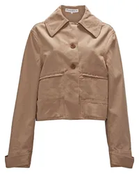 J.W.Anderson Cropped-Jeansjacke aus Bio-Baumwolle Nude