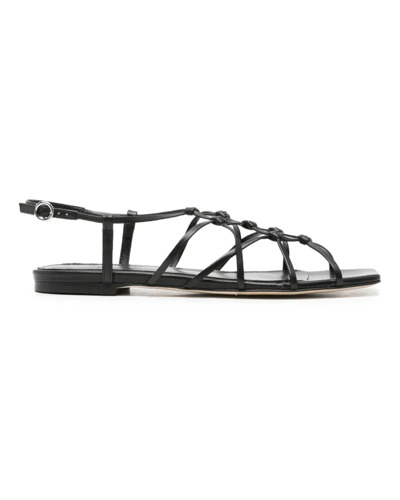 aeyde Anisa strappy leather sandals - Schwarz Schwarz