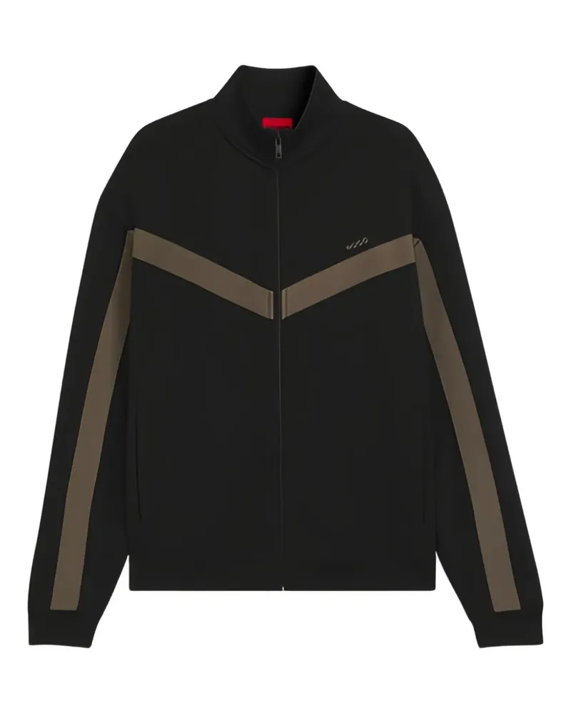 HUGO BOSS Jacke mit Einsätzen - Schwarz Schwarz
