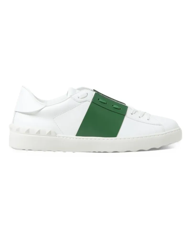 Valentino Garavani Open leather sneakers - Weiß Weiß