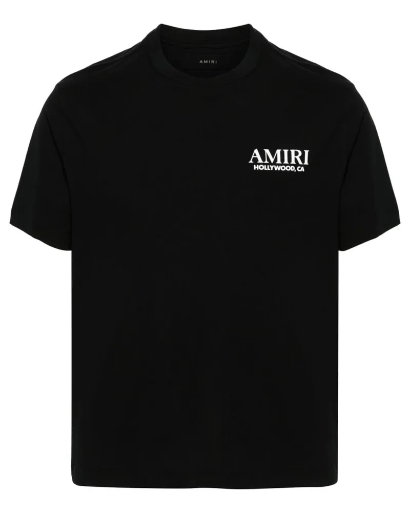 Amiri Bones Stacked T-Shirt - Schwarz Schwarz