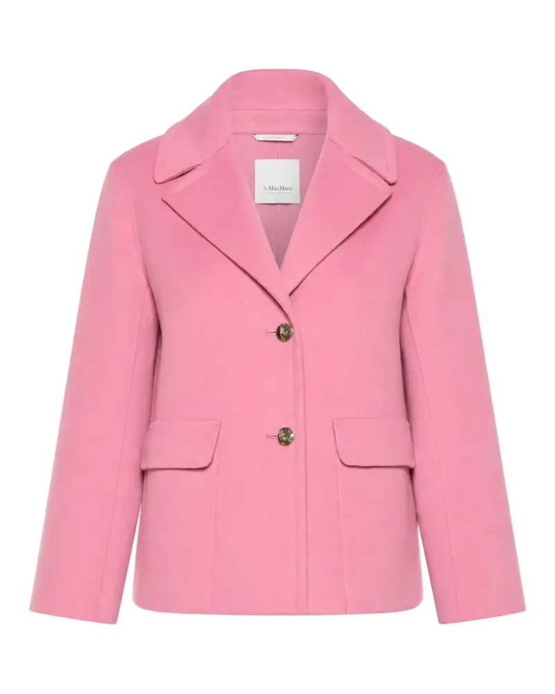 Max Mara notched-lapel blazer - Rosa Rosa