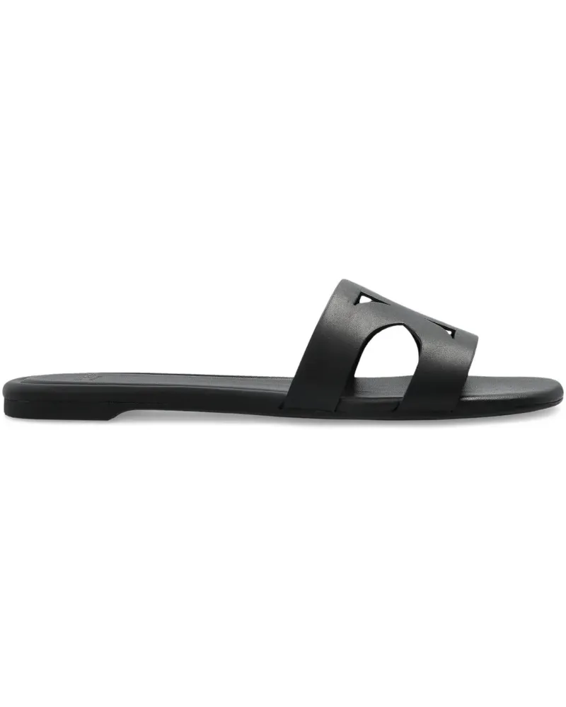 Kate Spade Pantoletten aus Leder - Schwarz Schwarz
