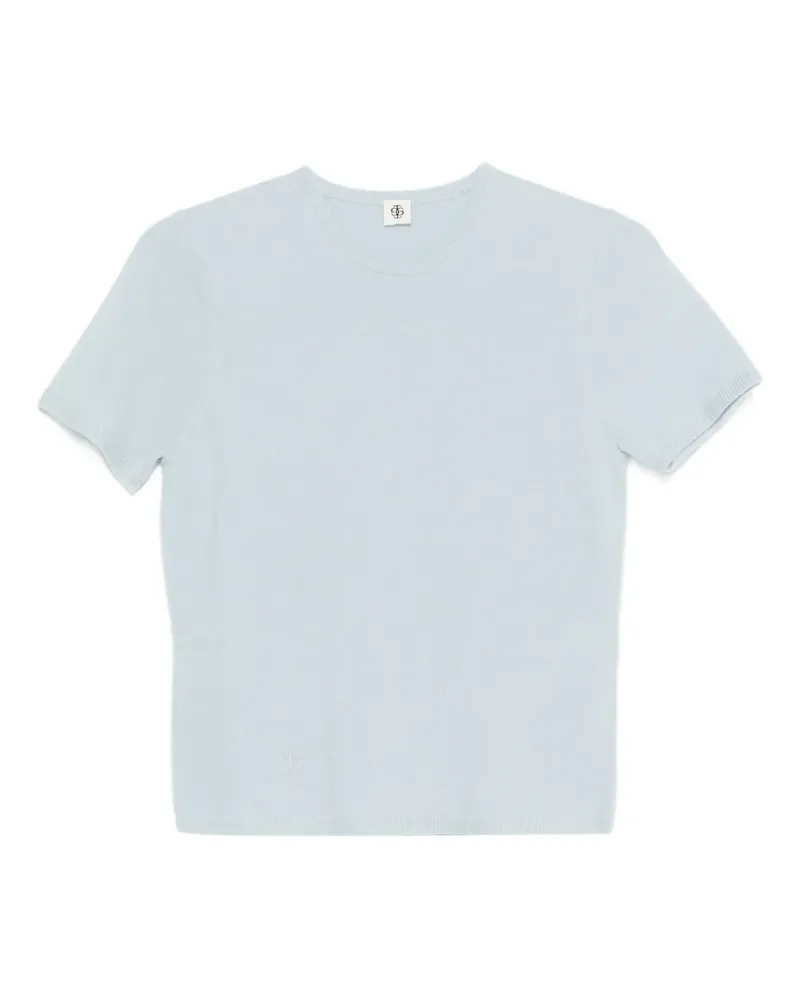 The Garment Como T-Shirt mit rundem Ausschnitt - Blau Blau