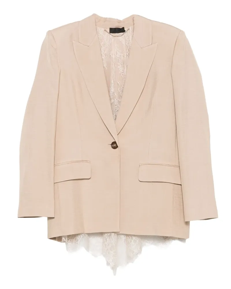 Liu Jo Einreihiger Blazer - Nude Nude