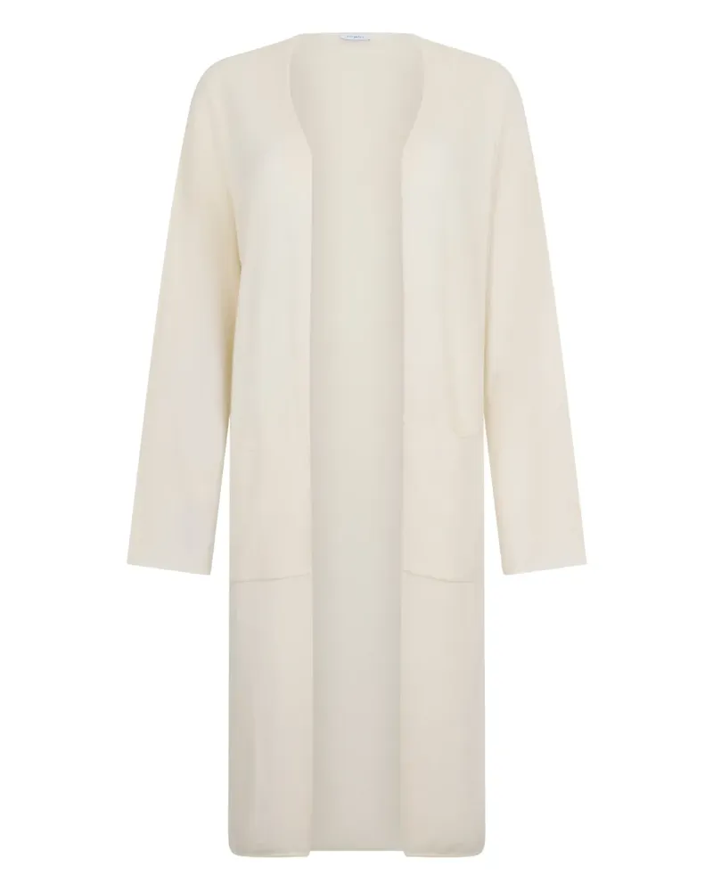 Malo patch-pocket cardi-coat - Nude Nude