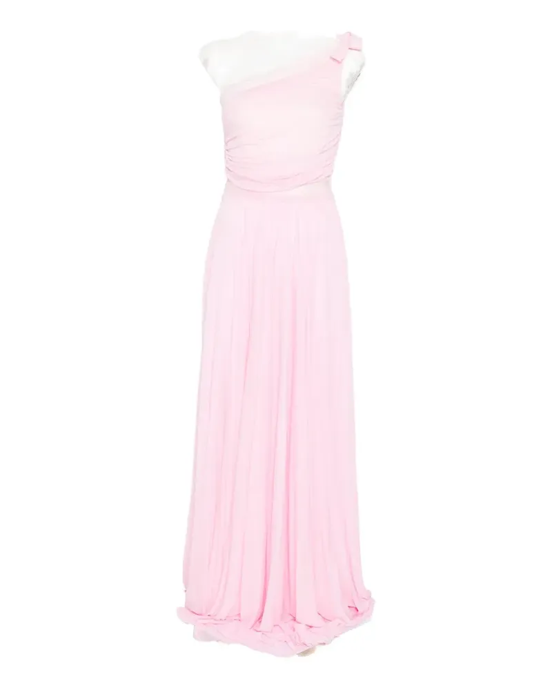 Giambattista Valli one-shoulder maxi dress - Rosa Rosa