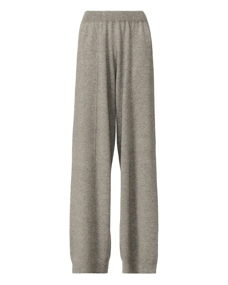 Fabiana Filippi Weite Platinum Hose aus Kaschmir - Grau Grau