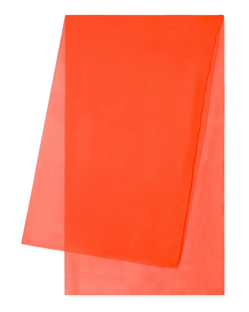 Alberta Ferretti Schal aus Seide - Rot Rot