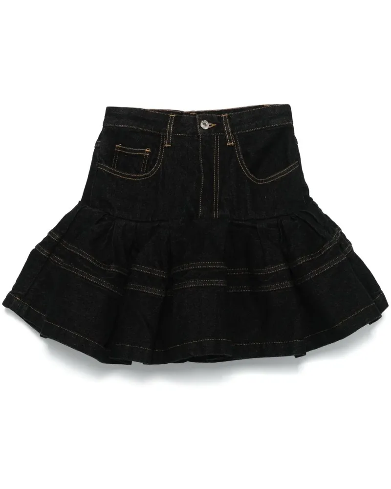 Marques ' Almeida Jeans-Minirock - Schwarz Schwarz