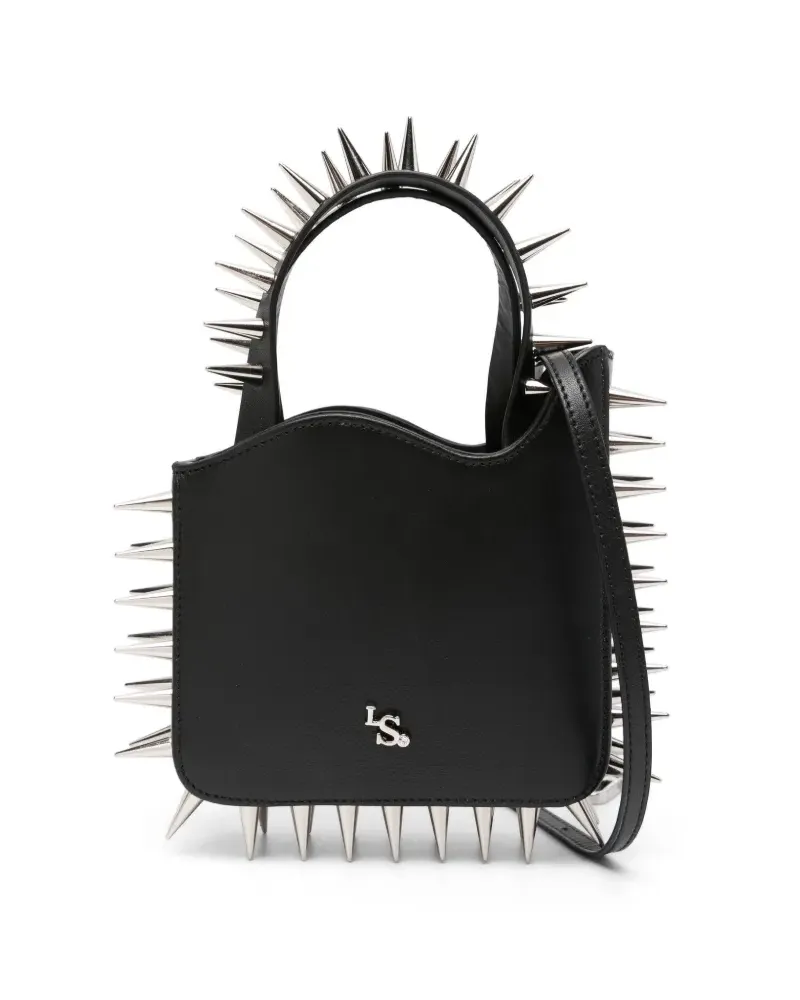 Le Silla Handtasche mit Nieten - Schwarz Schwarz