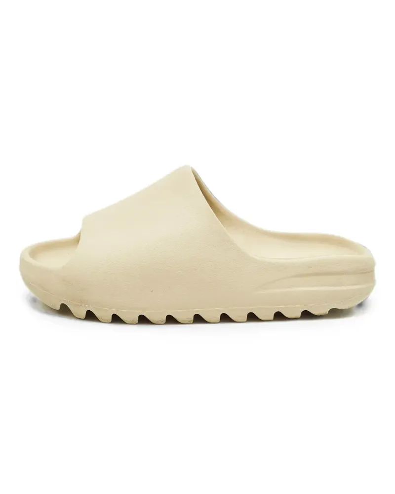 adidas open-toe slides - Nude Nude