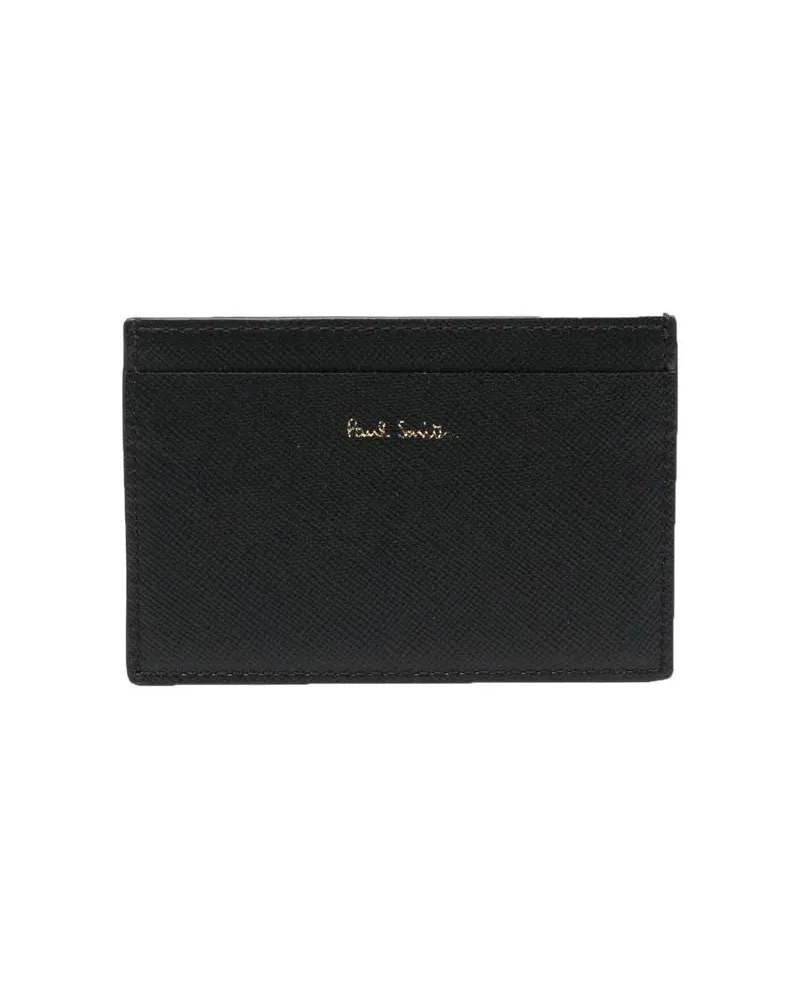 Paul Smith Kartenetui mit Print - Schwarz Schwarz