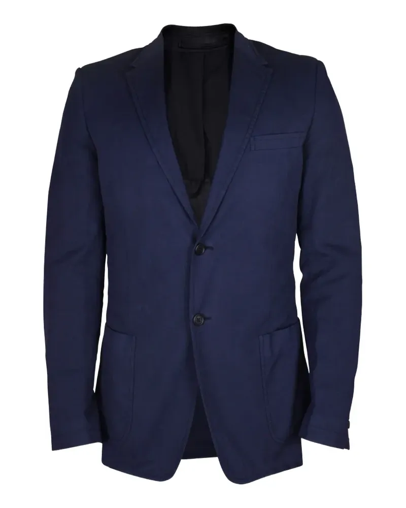 Prada Hemdjacke mit Knöpfen - Blau Blau
