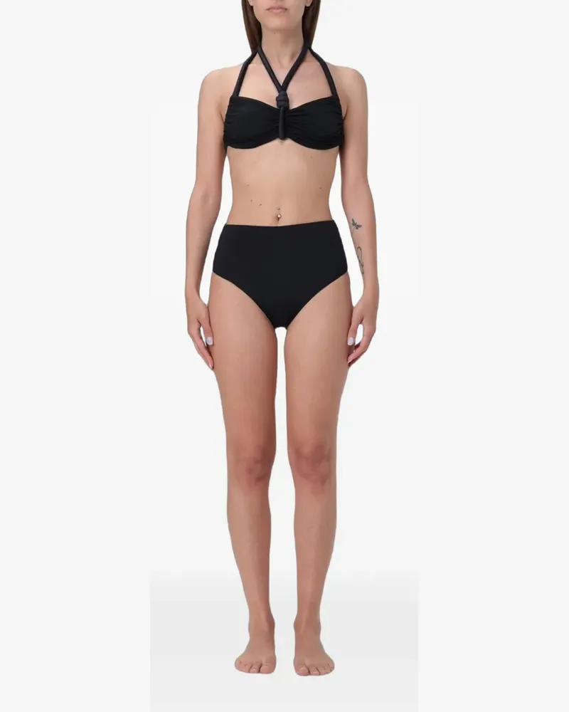 Maygel Coronel Neckholder-Bikini - Schwarz Schwarz