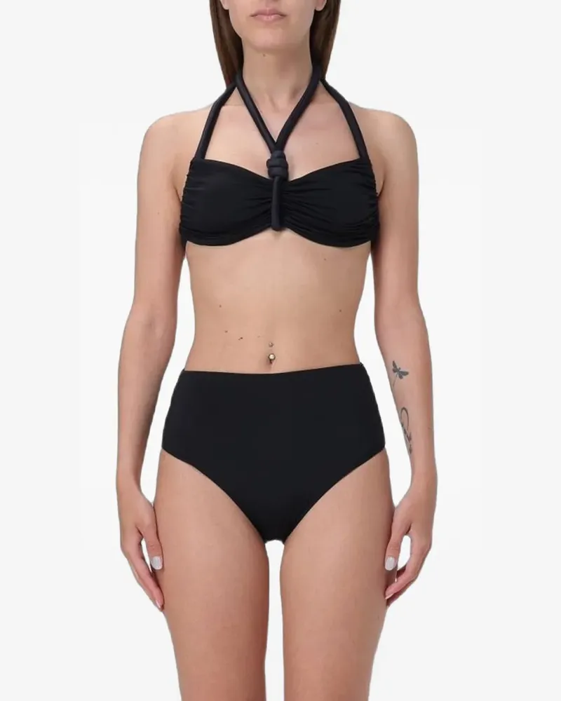 Maygel Coronel Neckholder-Bikini - Schwarz Schwarz