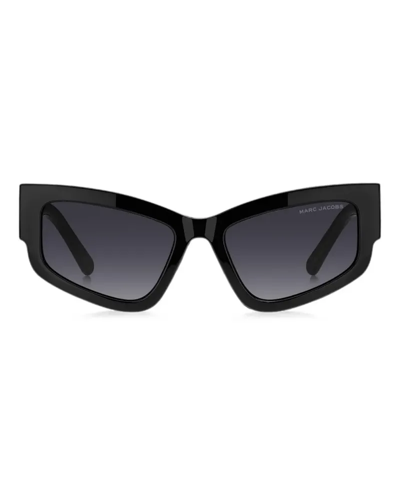 Marc Jacobs Brille mit geometrischem Gestell - Schwarz Schwarz
