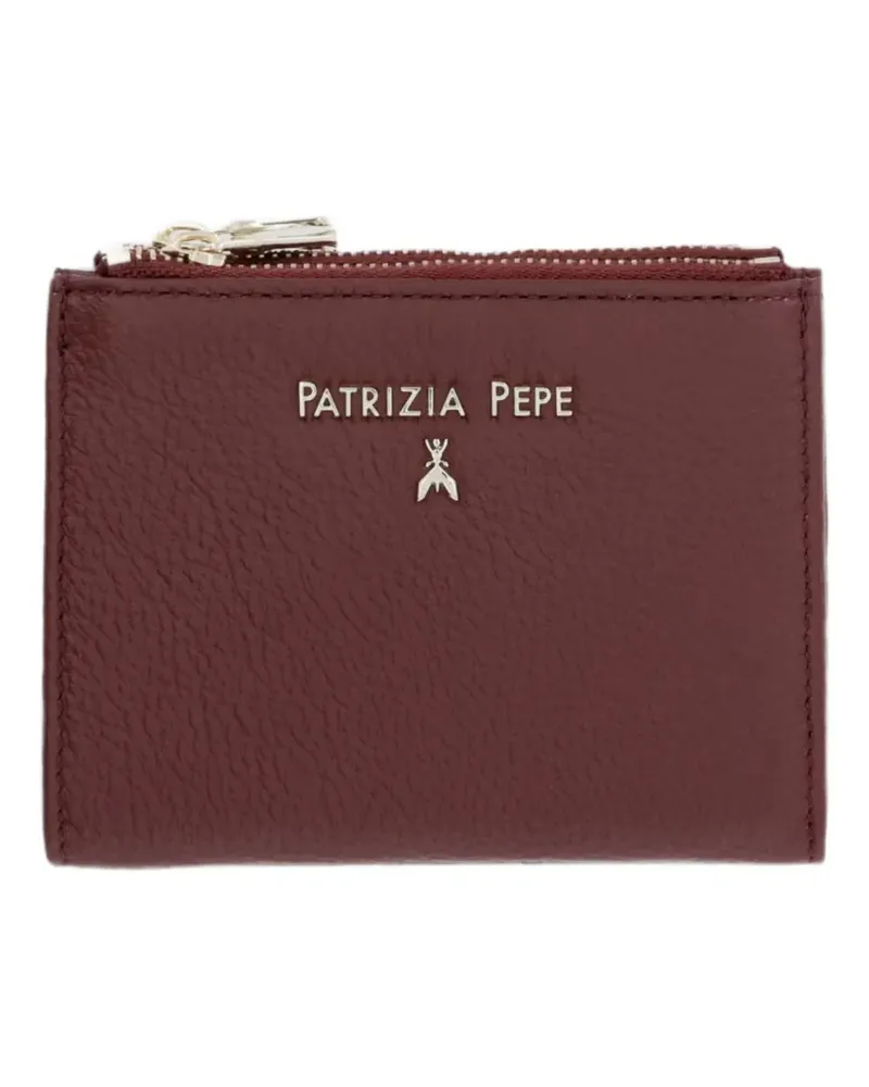 Patrizia Pepe Portemonnaie mit Logo-Schild - Rot Rot