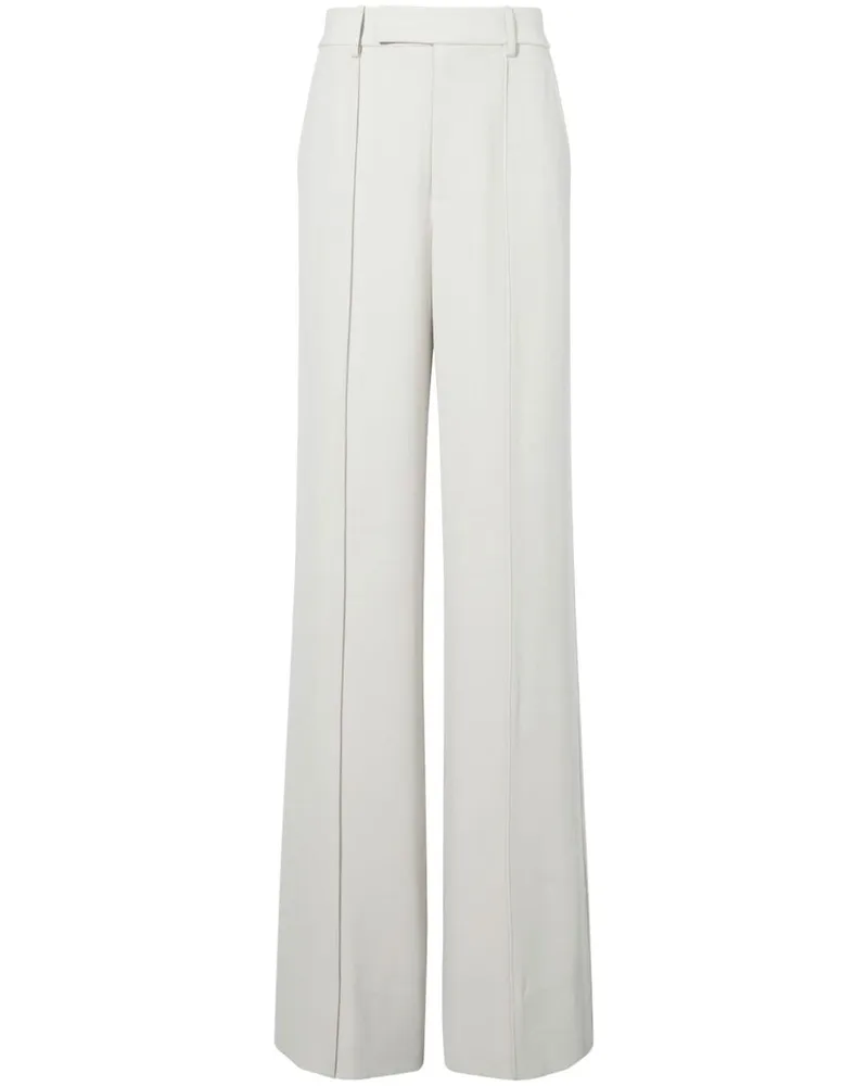 Proenza Schouler Weyes Matte Hose - Weiß Weiß
