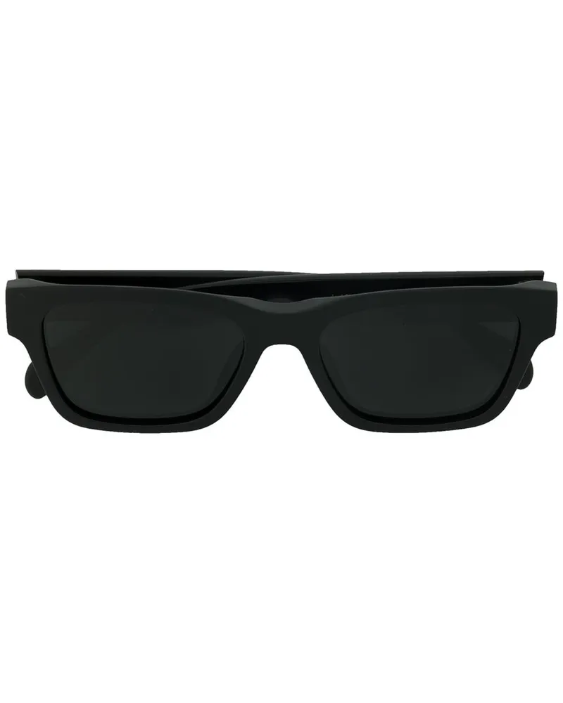 Anine Bing Eckige Daria Sonnenbrille - Schwarz Schwarz