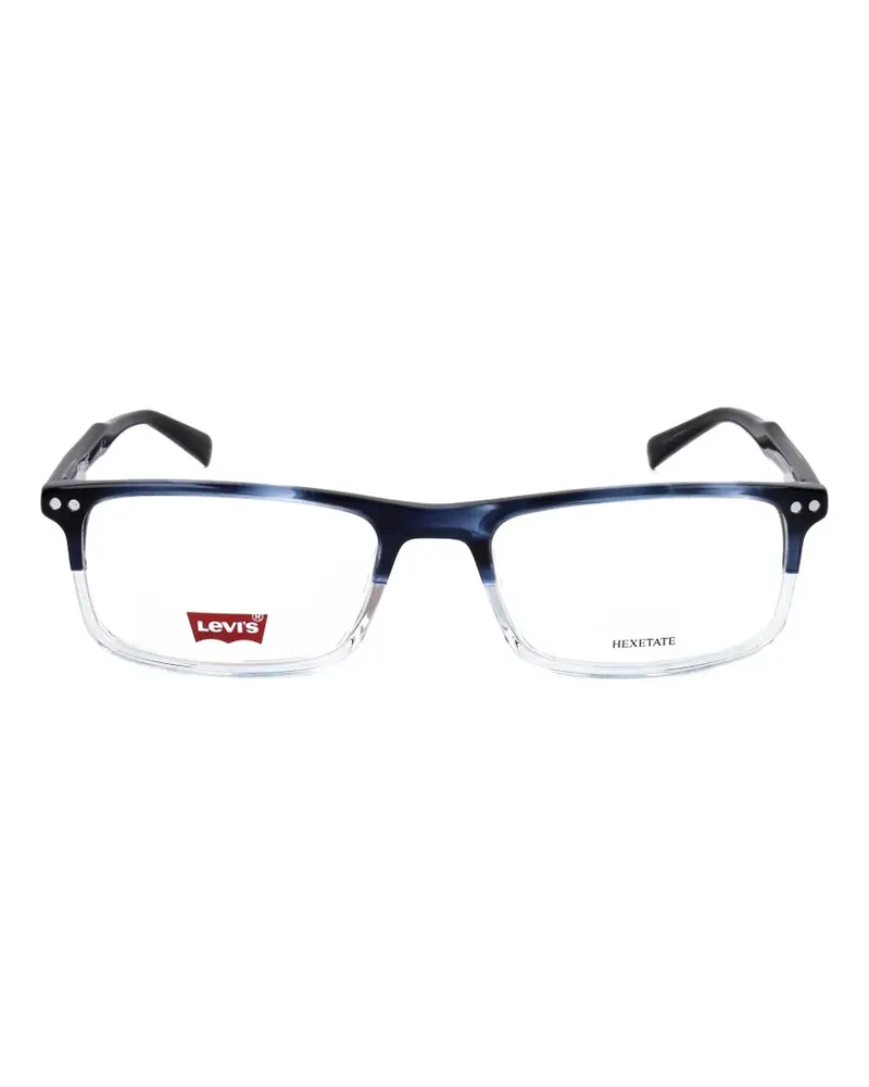 Levi's Brille mit eckigem Gestell - Blau Blau