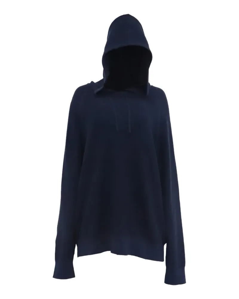 Michael Kors Gerippter Hoodie - Blau Blau