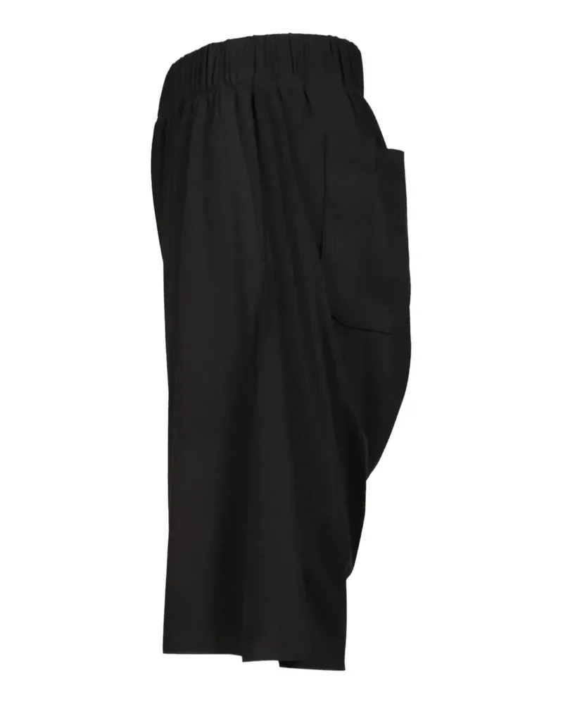 White Mountaineering Wair Shorts mit Stretchbund - Schwarz Schwarz