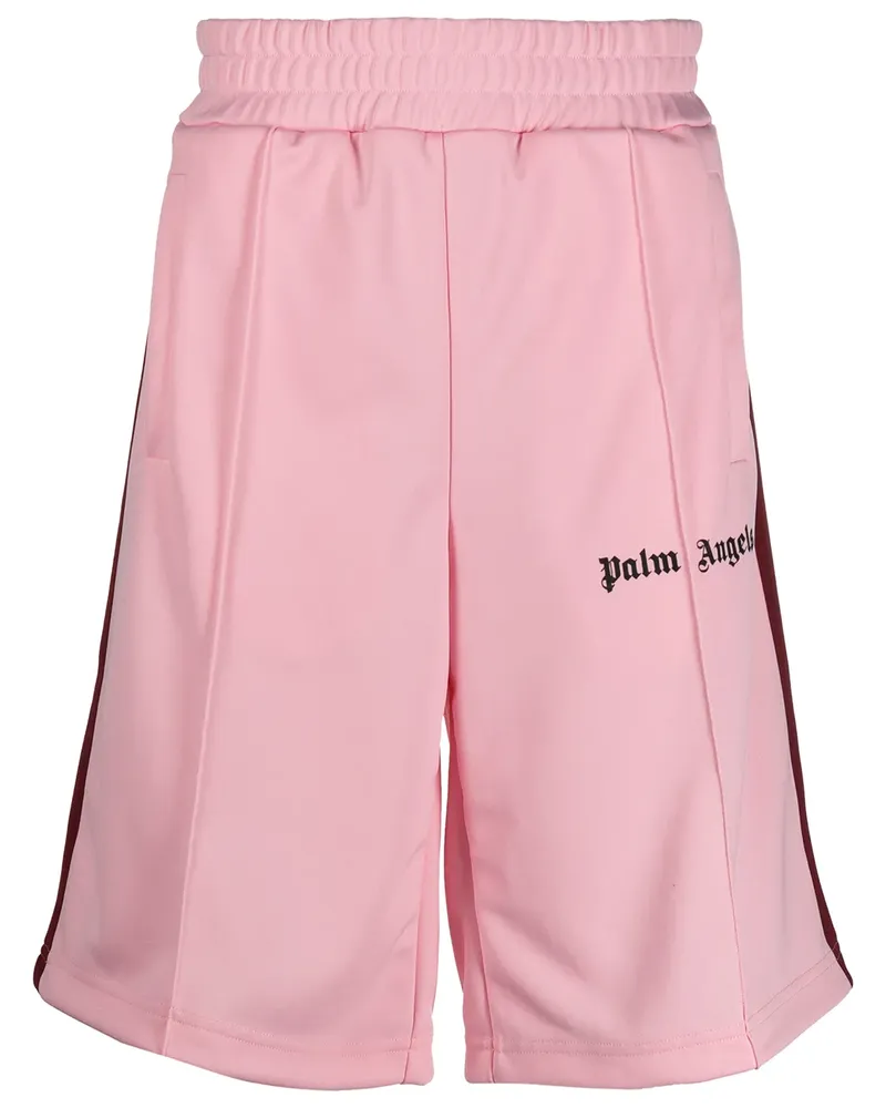Palm Angels Joggingshorts mit Seitenstreifen - Rosa Rosa