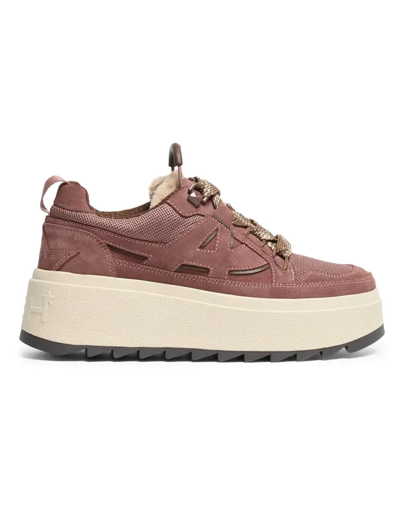ash Movie Sneakers mit Shearling-Besatz - Rosa Rosa