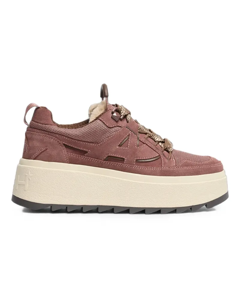 ash Movie Sneakers mit Shearling-Besatz - Rosa Rosa