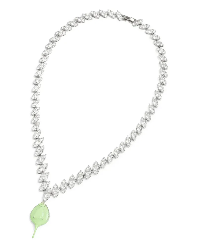 OTTOLINGER Stachelrochen-Halskette mit Marquise-Schliff - Silber Silber