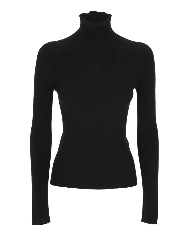 COPERNI ribbed turtleneck sweater - Schwarz Schwarz