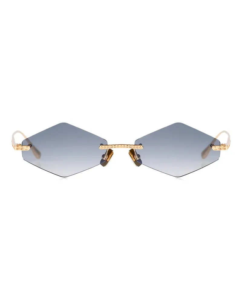 Anna-Karin Karlsson Crystal Nesttriangle Sonnenbrille - Gold Gold