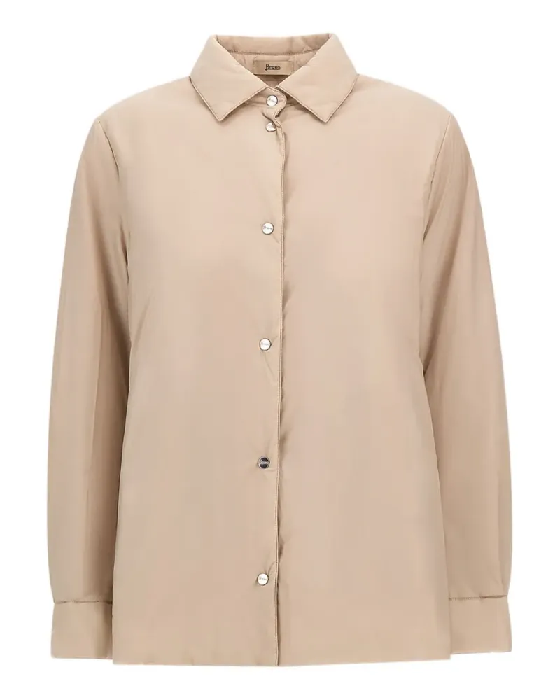 Herno Ecoage padded overshirt - Nude Nude