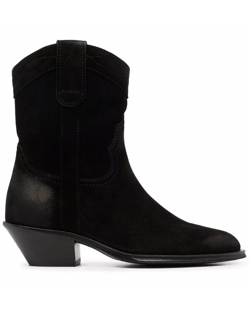 Saint Laurent Eastwood Stiefeletten 45mm - Schwarz Schwarz