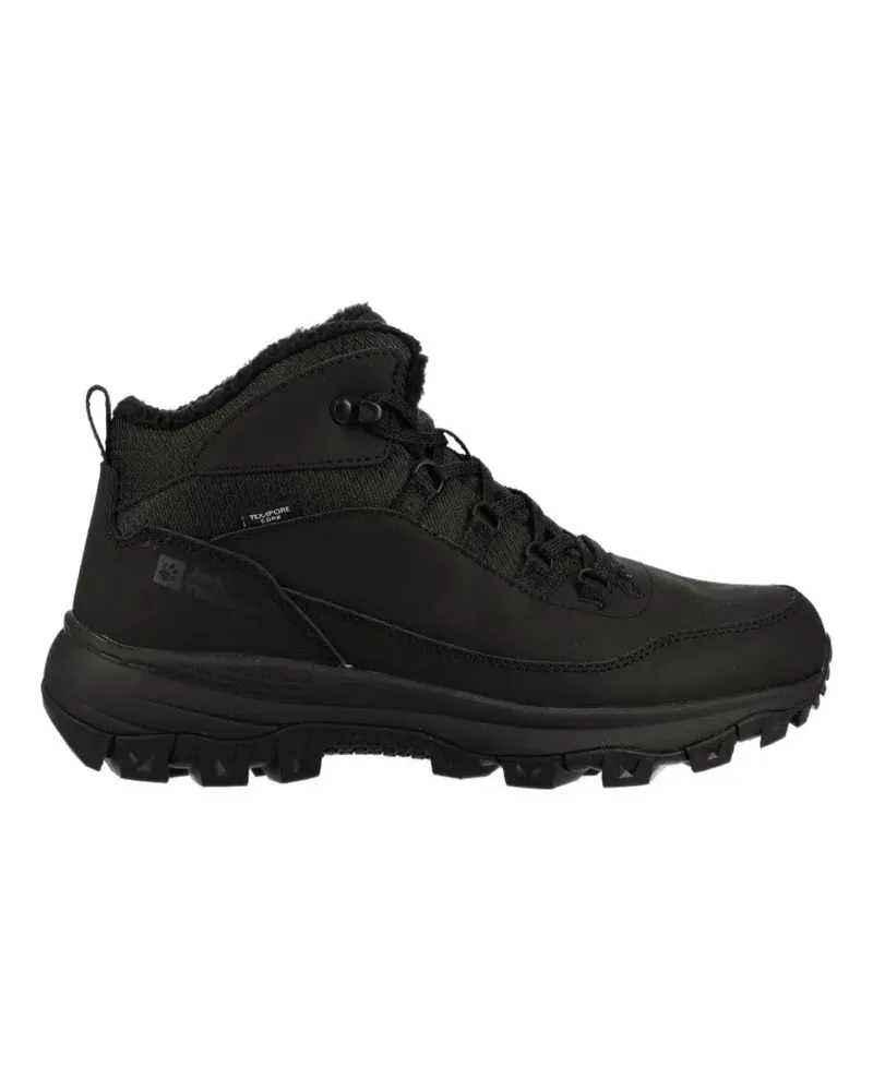 Jack Wolfskin Everquest Texapore Mid fleece-lined boots - Schwarz Schwarz