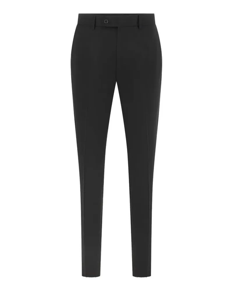 Corneliani pressed-crease tailored trousers - Schwarz Schwarz