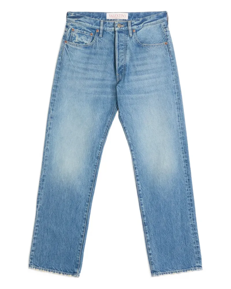Valentino Garavani Jeans mit geradem Bein - Blau Blau