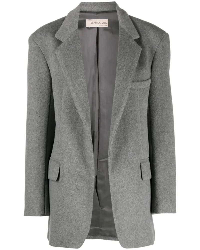 Blanca Klassischer Blazer - Grau Grau