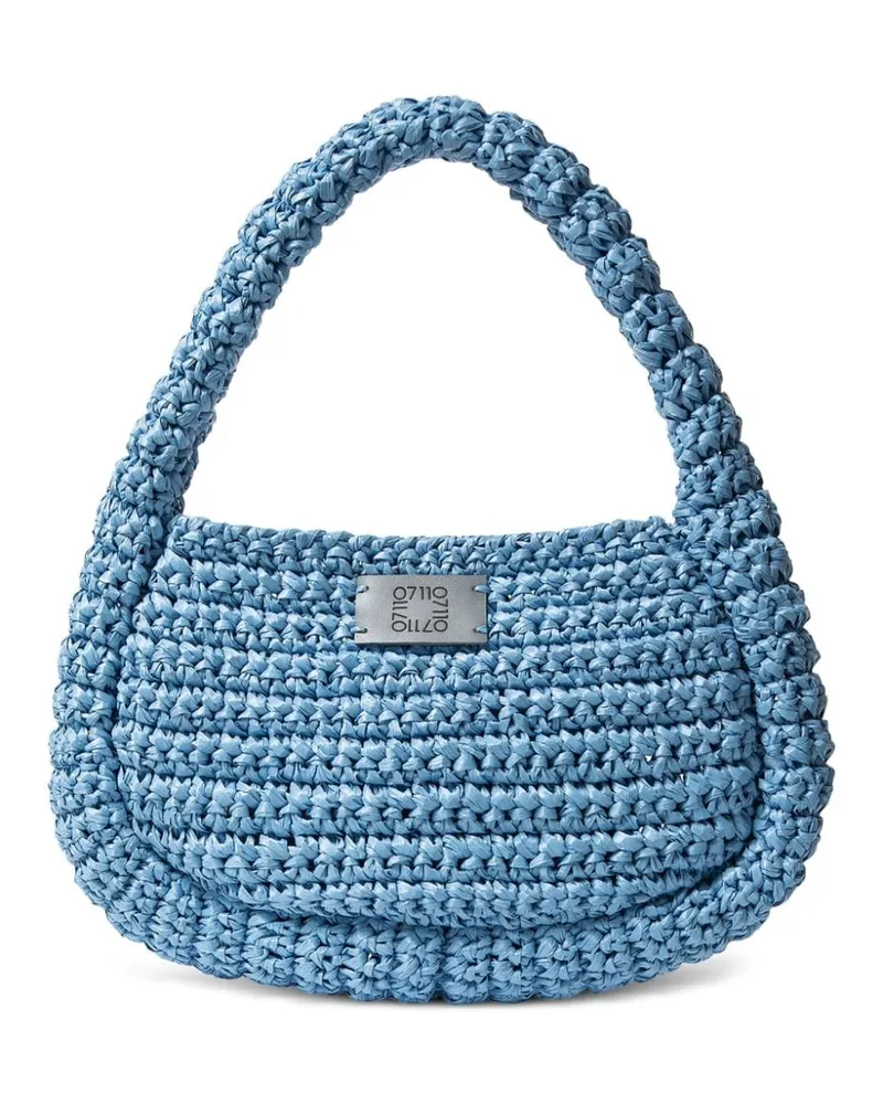 0711 Kleine Ibiza Handtasche Blau