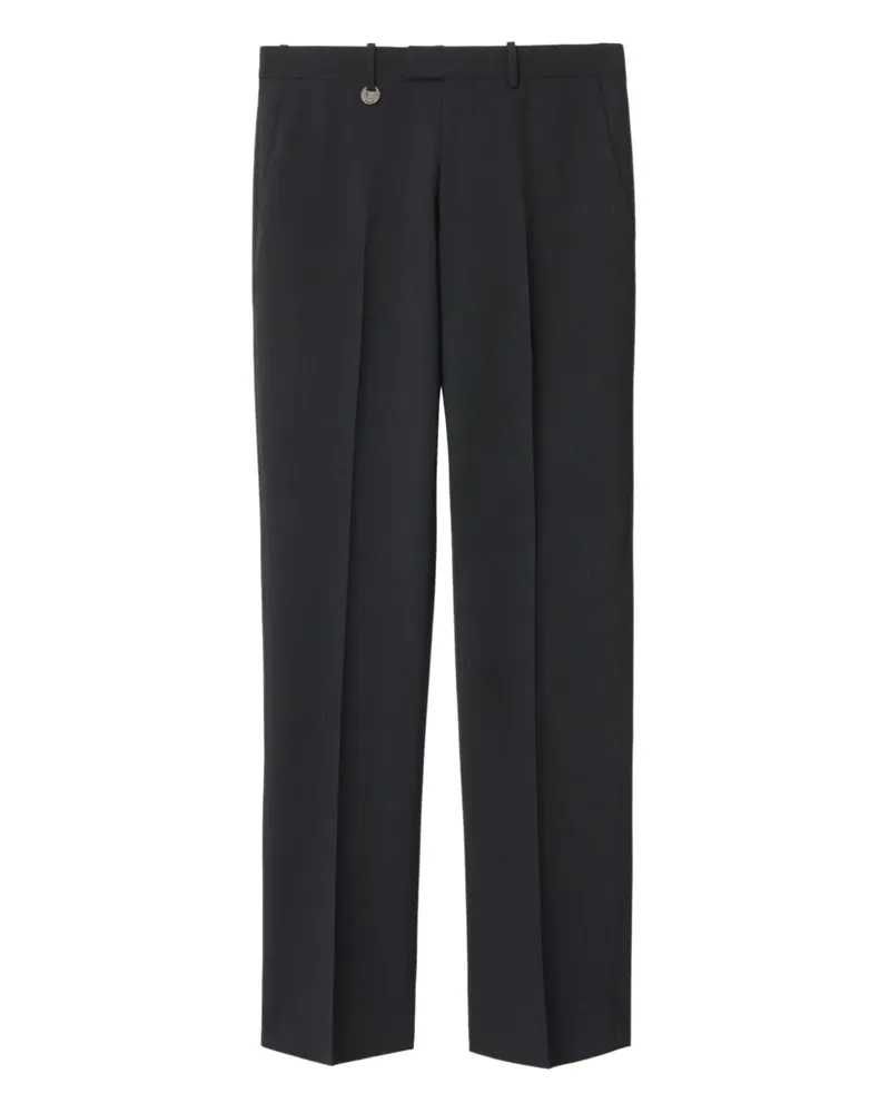 Burberry Klassische Hose mit Logo - Grau Grau