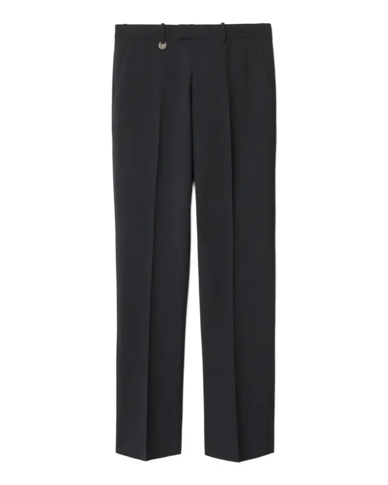 Burberry Klassische Hose mit Logo - Grau Grau