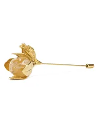 Goossens Paris Bud Brosche mit Blumenform Gold