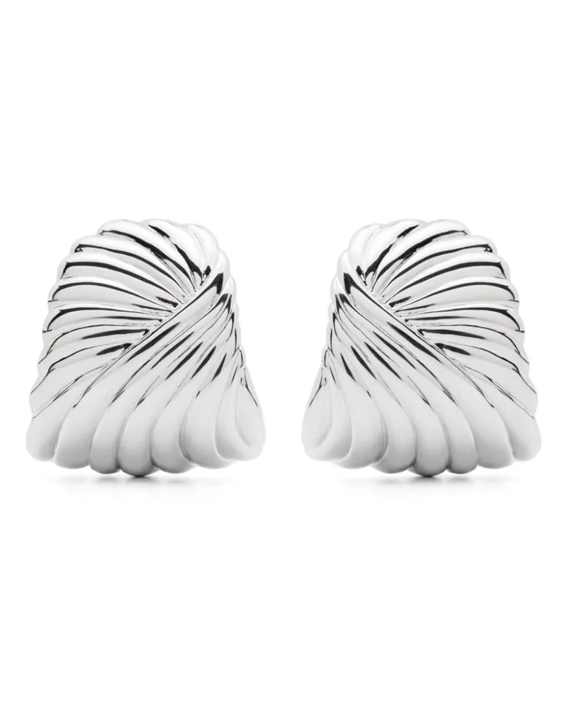Missoma Ripple stud earrings - Silber Silber