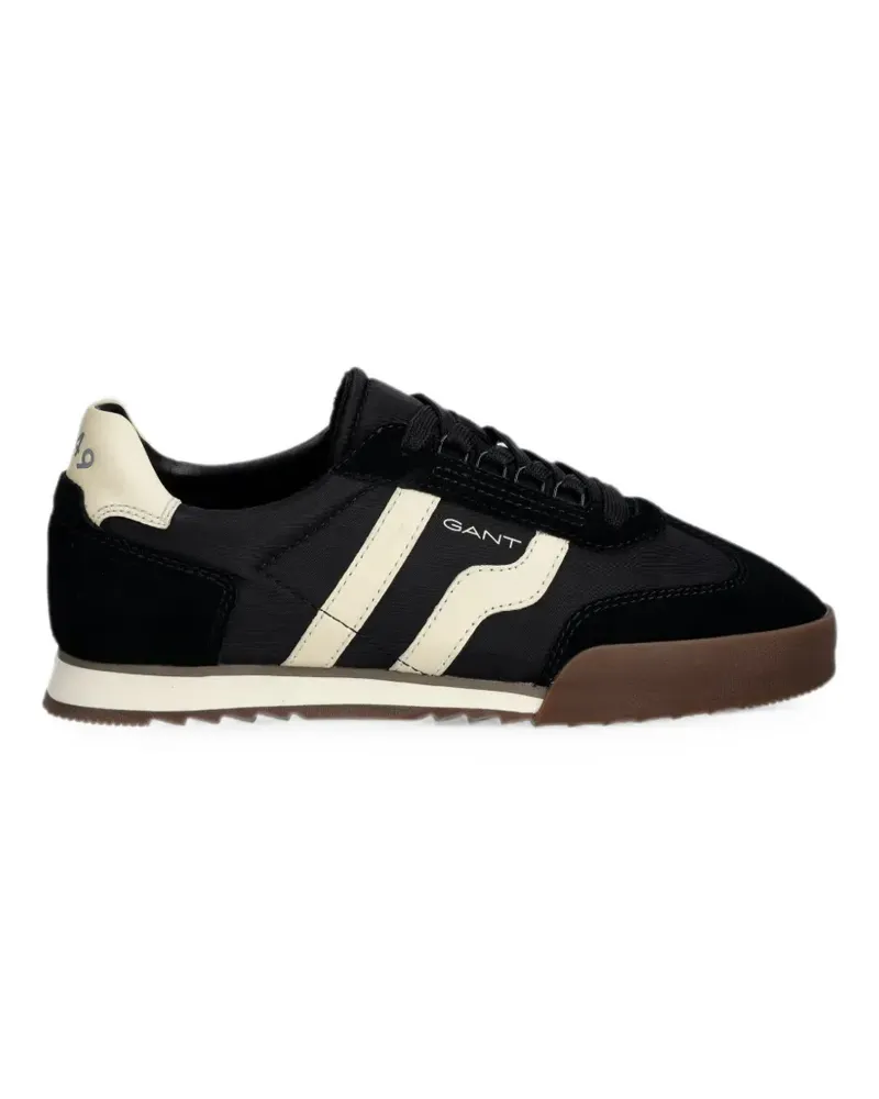 Gant Baylle suede-panelled lace-up sneakers - Schwarz Schwarz