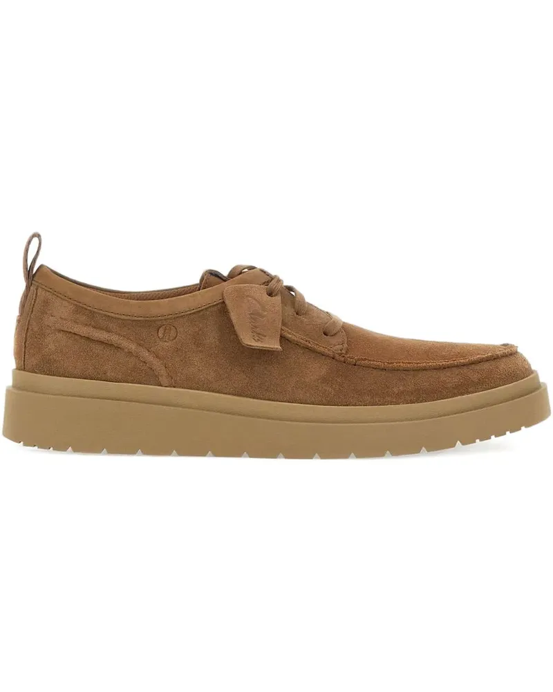 Clarks Polden Moc Schuhe - Braun Braun
