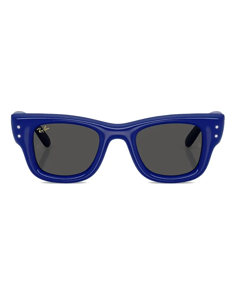 Ray Ban x A$AP Rocky Wayfarer Puffer Crystal Edition Sonnenbrille - Blau Blau