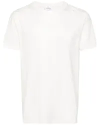 Courrèges T-Shirt mit Logo-Print Weiß