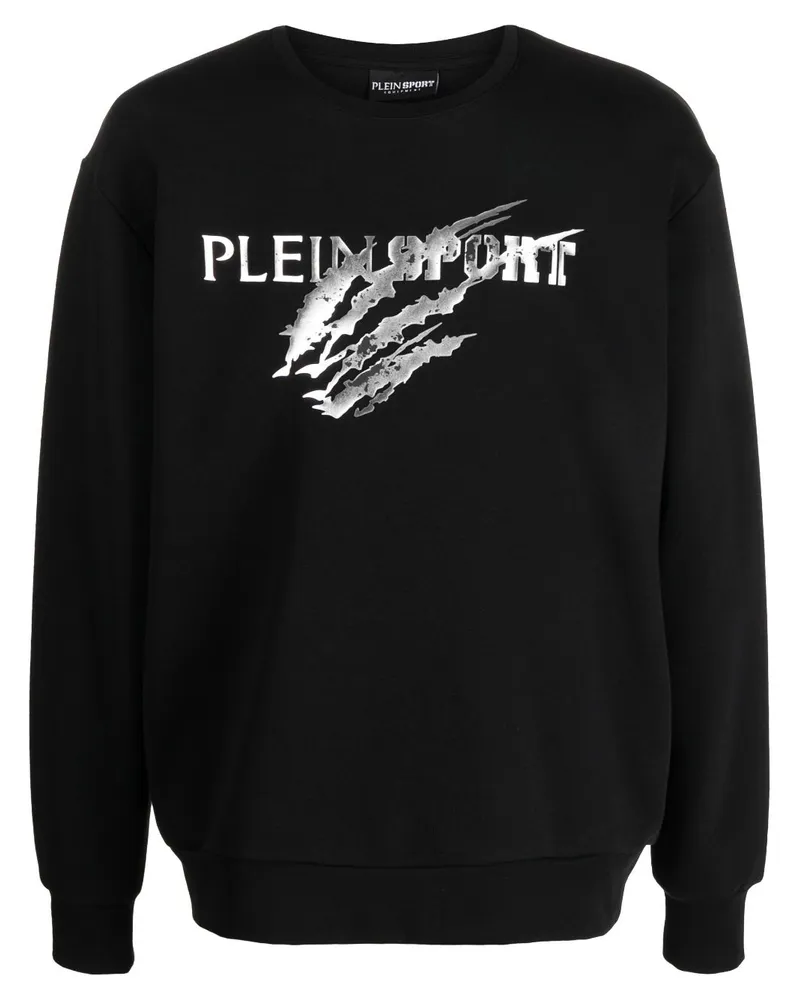 Philipp Plein Sweatshirt mit Logo-Print - Schwarz Schwarz